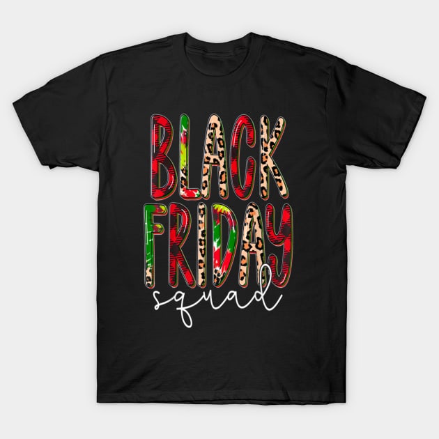 Friday Squad Merry Christmas T-Shirt by Schoenberger Willard